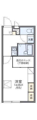 レオパレスKIMURA(1K/2階)の間取り写真