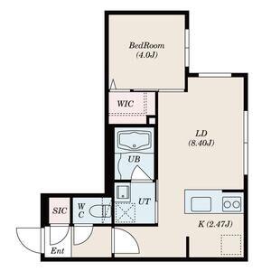 S-RESIDENCE琴似II(1LDK/2階)の間取り写真