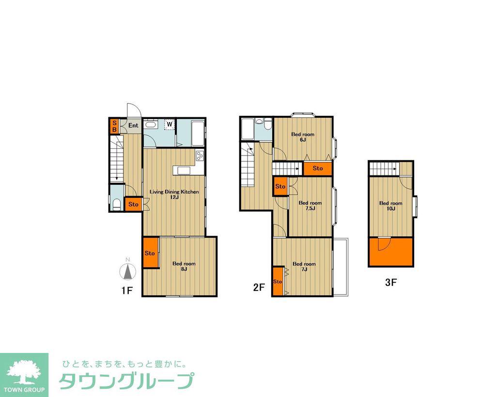 ハイムオカベ(5SLDK/2階)の間取り写真