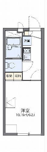 レオパレスWINZ(1K/2階)の間取り写真