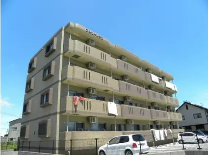 アンシャンテII(2LDK/4階)の間取り写真