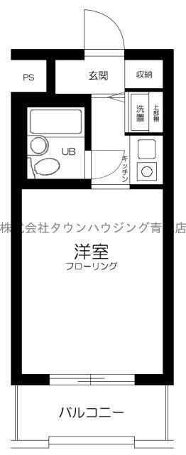トップ亀有(ワンルーム/3階)の間取り写真