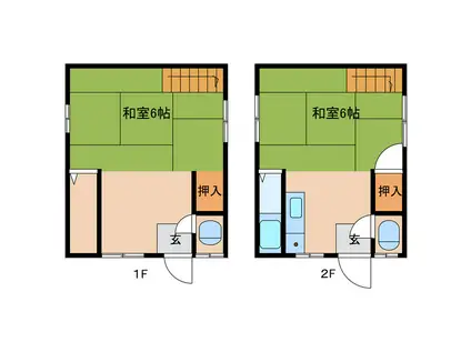 SNLD SEKIZONO(2K/1階)の間取り写真