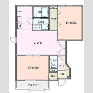 スト-リ-I(3LDK/2階)の間取り写真