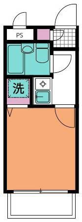 ライオンズマンション平和台第3(1K/3階)の間取り写真