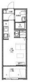 KEIAI RESIDENCE 清瀬IV(1LDK/1階)の間取り写真