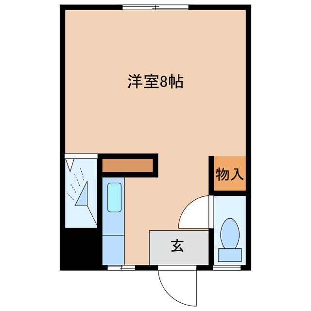 SNLD SEKIZONO(ワンルーム/1階)の間取り写真