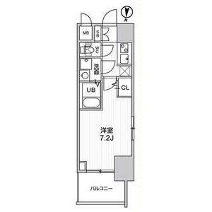 LA DOUCEUR本郷(1K/9階)の間取り写真