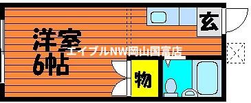 スマイルコーポ(1K/1階)の間取り写真