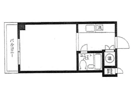 GSハイム山下町(ワンルーム/5階)の間取り写真
