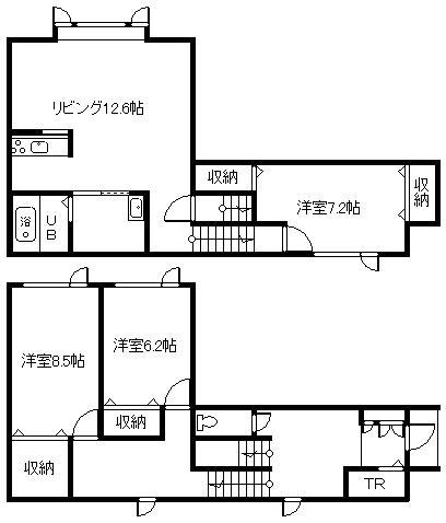 NOK HUUK(3LDK/1階)の間取り写真