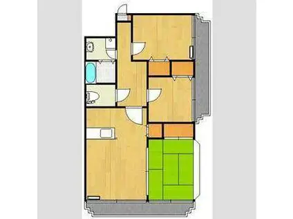 アイフェニックスマスダ(3LDK/1階)の間取り写真