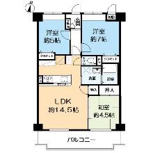 リコリス(3LDK/2階)の間取り写真