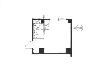 ストークマンション新川(ワンルーム/7階)の間取り写真