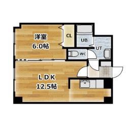 AVANT GARDEIII(1LDK/4階)の間取り写真