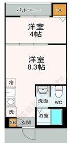 ラウレア千葉中央(1LDK/1階)の間取り写真