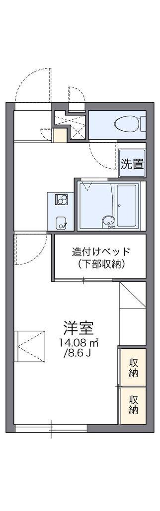 レオパレスアネックスマエダ(1K/2階)の間取り写真