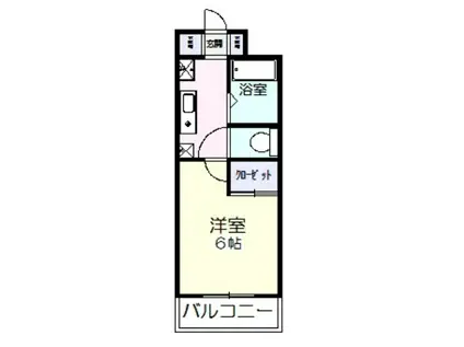 エトワール西神戸(1K/3階)の間取り写真