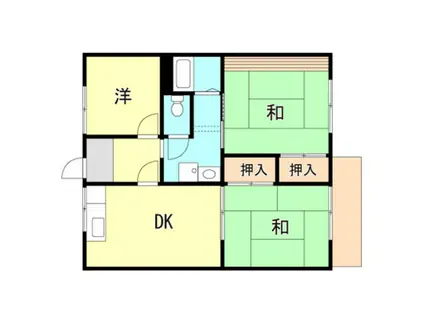 セフィラキング(3DK/2階)の間取り写真