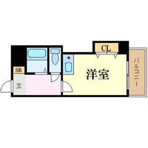 シティアーク三木町(ワンルーム/2階)の間取り写真