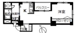 塔の山ハイツ(1DK/10階)
