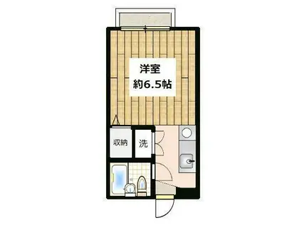 上目黒スポット(1K/2階)の間取り写真