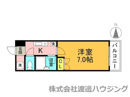 粋和ビル(1K/4階)の間取り写真