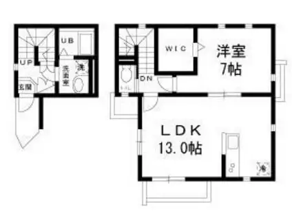 MAISON ARAI(1LDK/2階)の間取り写真