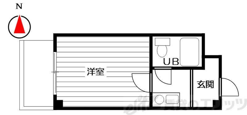 ジョイフル新大阪(ワンルーム/3階)の間取り写真