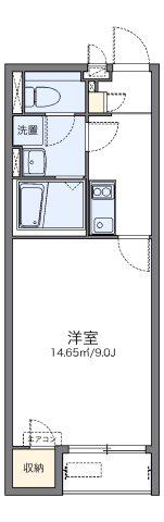レオネクストふみつき(1K/2階)の間取り写真