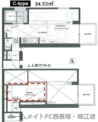 ZEQUE NAMBANISHI 是空 難波西(ワンルーム/3階)の間取り写真