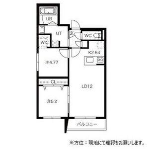 DAIYA SFIDA SAPPORO CITY(2LDK/3階)の間取り写真
