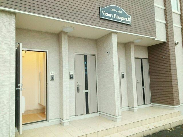 ビクトリー深川B(2LDK/2階)の外観写真