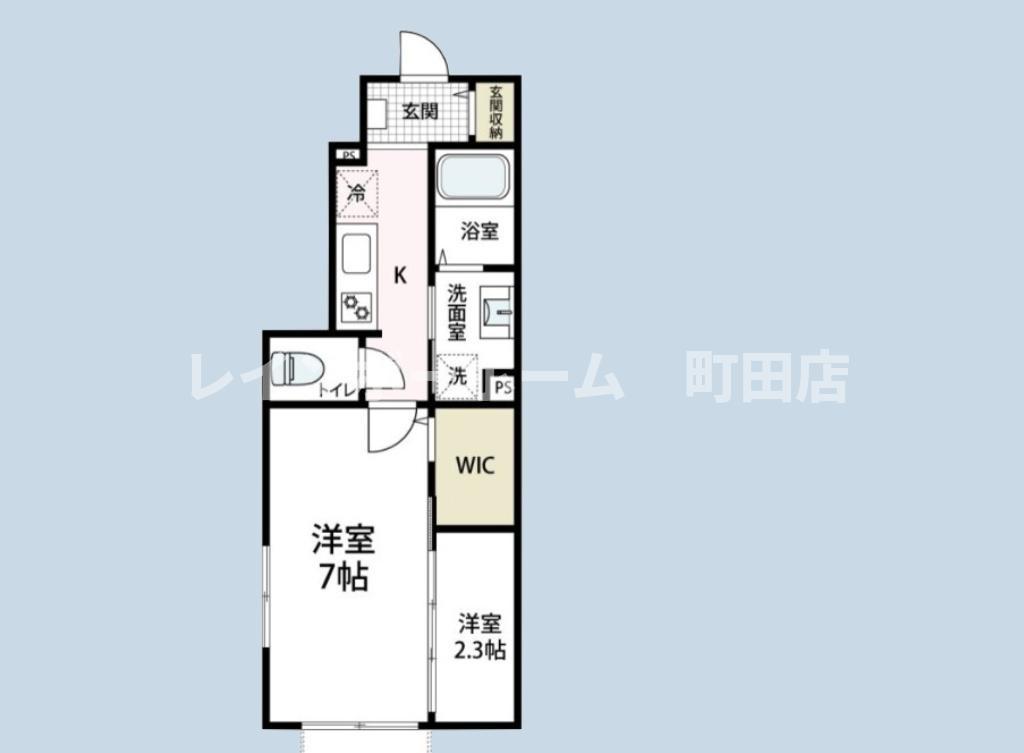 DI QUATTRO KOZASHIBUYA(2K/1階)の間取り写真