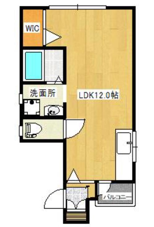 大森第3ビル(ワンルーム/5階)の間取り写真