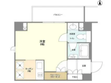 シェノン三軒茶屋(ワンルーム/3階)の間取り写真