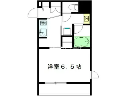ATLAS HIGASHIKOENJI(1K/6階)の間取り写真