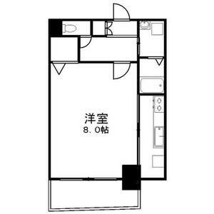 HF丸の内レジデンス(1K/3階)の間取り写真