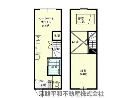 エリゼフランセ C棟(1K/1階)の間取り写真