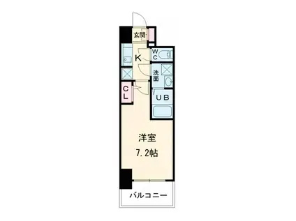 S-RESIDENCE大和田ALINE(1K/10階)の間取り写真