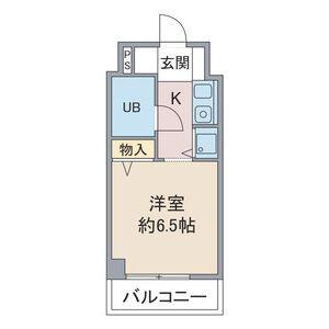 アネックス春日野(ワンルーム/5階)の間取り写真