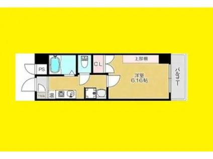 ウイニング・パラ江坂(1K/5階)の間取り写真