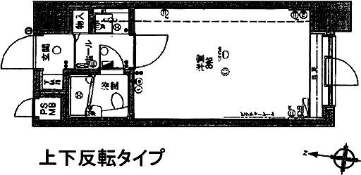 ダイアパレス大通第2(1K/5階)の間取り写真