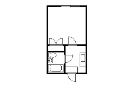 ワンルーム・KOYO(1K/3階)の間取り写真