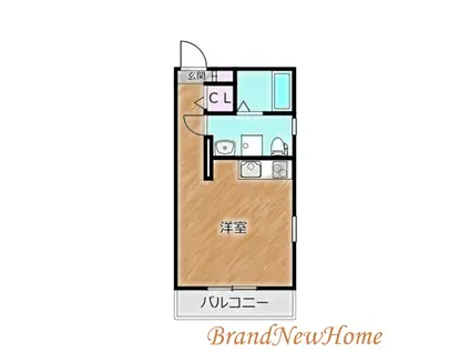 フェリーチェ百舌鳥(ワンルーム/5階)の間取り写真