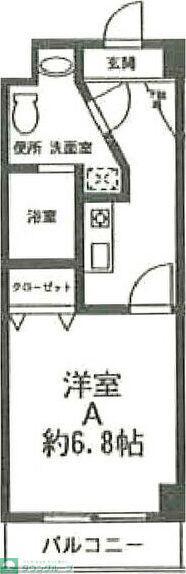 SーFORT横須賀海岸通(1K/3階)の間取り写真