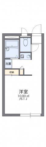 レオパレスU&S(1K/2階)の間取り写真