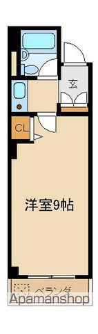 巣鴨三葉ビル(1K/3階)の間取り写真