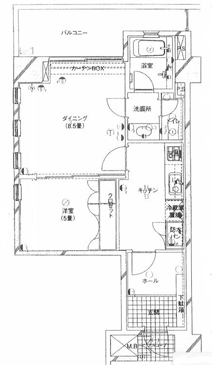 シーサイドリゾート南房総貴賓館(1LDK/10階)の間取り写真