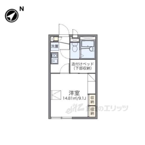 レオパレスプリマヴェーラ(1K/2階)の間取り写真